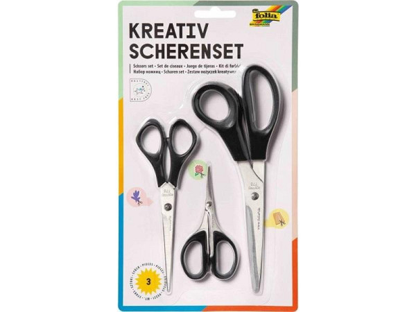 Nůžky 3 ks, různé