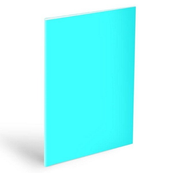 Obal na sešity A4 NEON modrý, 180mic