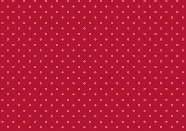 Obálka C6  barevná - červené puntíky