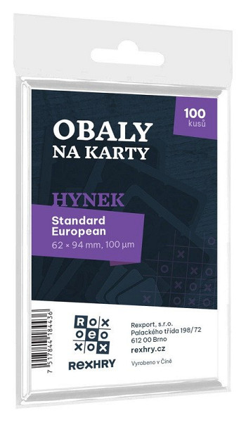 Obaly na karty: Hynek (Standard European) 62 x 94 mm