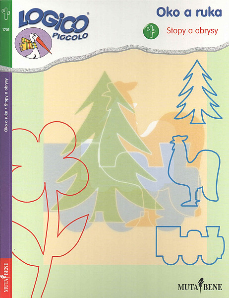 Oko a ruka Stopy a obrysy - Logico Piccolo