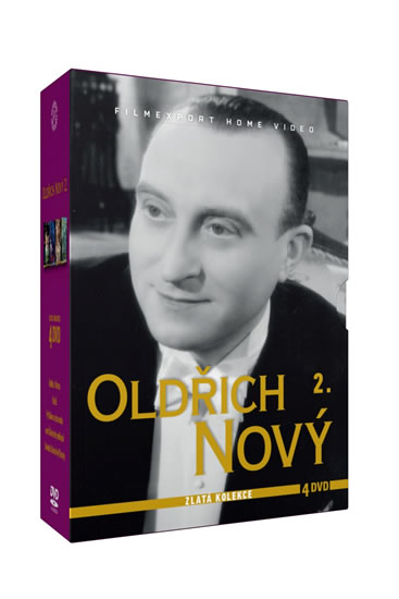 Oldřich Nový kolekce 2.: Hudba z Marsu + Paklíč + Pytlákova schovanka aneb Šlechetný milionář + Valentin Dobrotivý + Parohy - kolekce 4 DVD