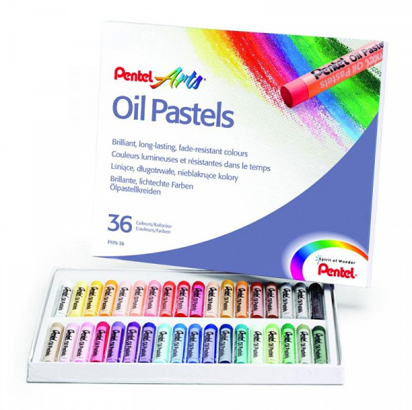 Olejové pastely Pentel Artist 16 ks