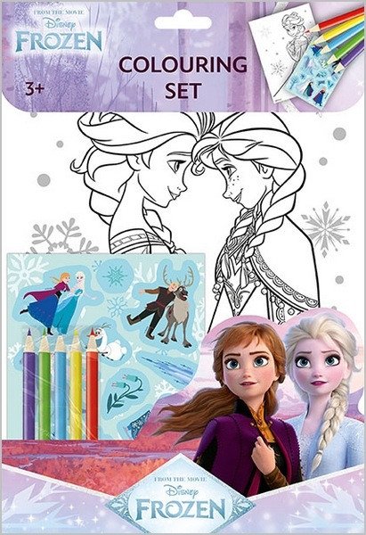 Omalovánkový set Ledové království