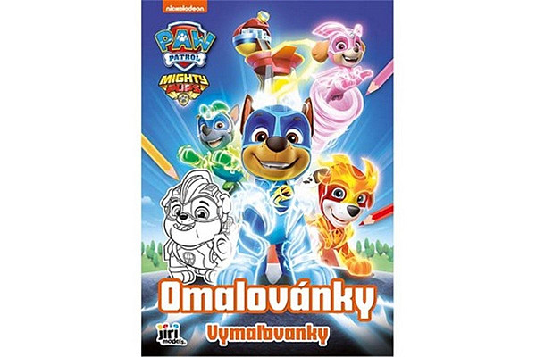 Tlapková patrola - Omalovánky A4