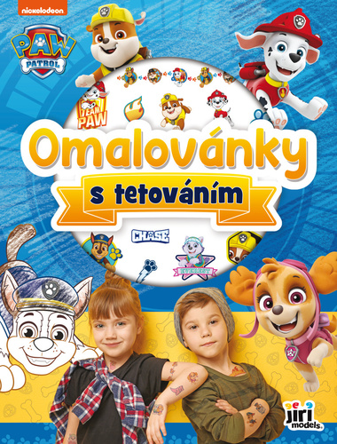 Omalovánky s tetováním - Tlapková patrola