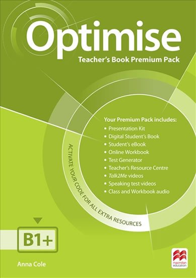 Optimise B1+: Teacher´s Book Premium Pack