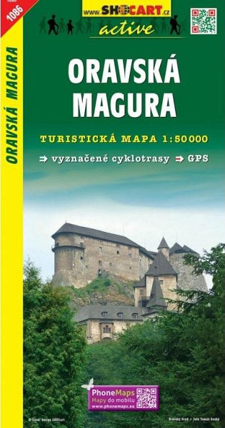 Oravská magura 1:50T/1086 Turistická mapa SHOCart