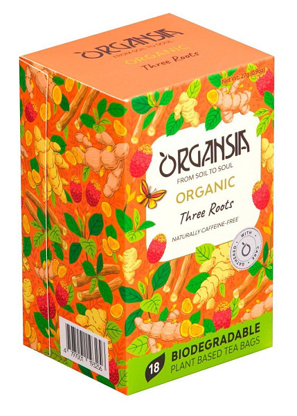 ORGANSIA BIO Three Roots přebal 18x1,5g