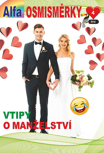 Osmisměrky 04/2025 - Vtipy o manželství