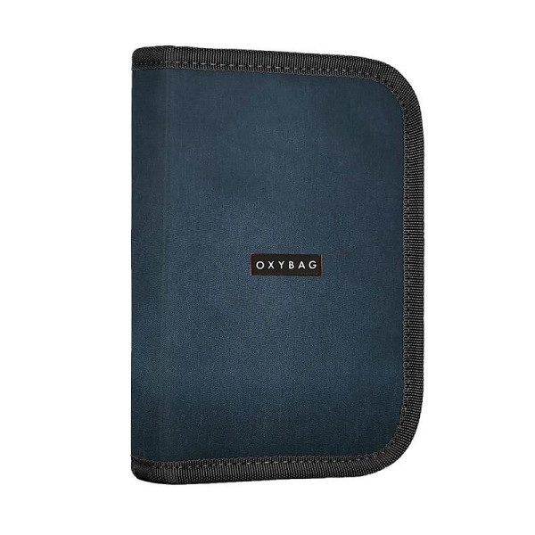 Oxybag Penál 1 patrový 2 chlopně - Unicolor Blue