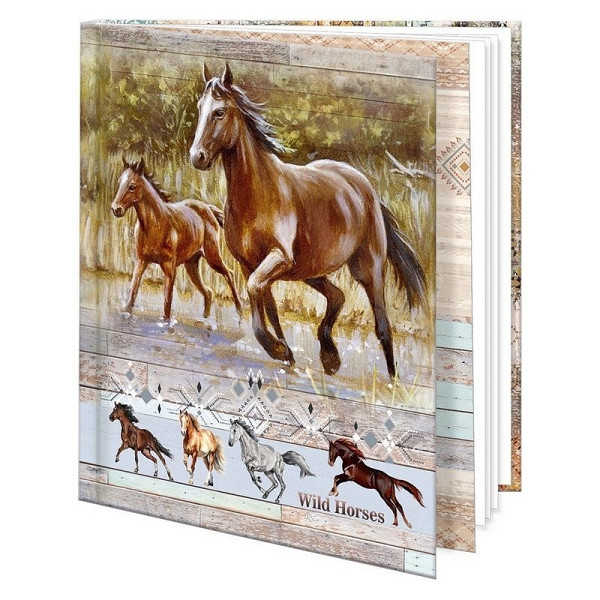 Památník 12,5x14,5cm Wild horses