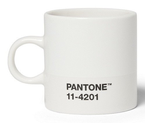 PANTONE Hrnek Espresso - Cloud Dancer 11-4201 (barva roku 2026)