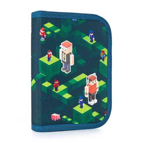 Penál 1 patrový 2 chlopně - Playworld