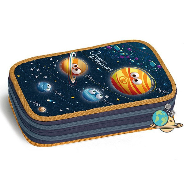 Penál dvoupatrový Cosmic adventure