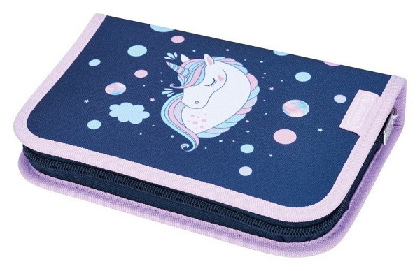 Penál plný 2 chlopně - Jednorožec