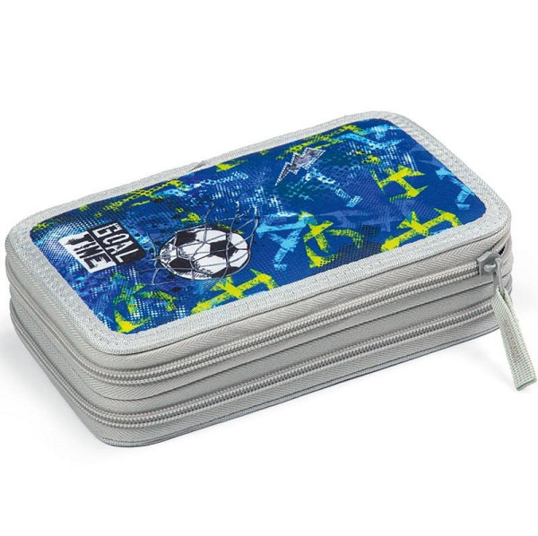 Penál s náplní dvoupatrový Goal Time