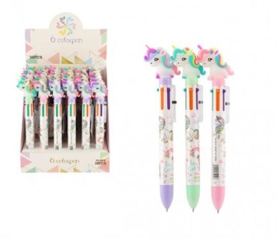 Pero Jednorožec/6 barev