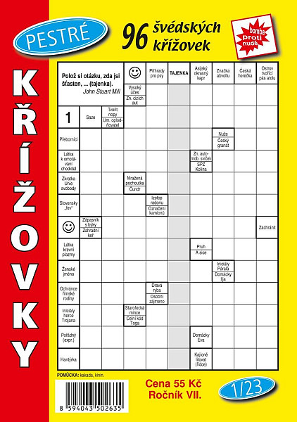 Pestré křížovky 1/2023