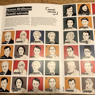 Pexeso Hrdinové Paměti národa