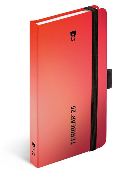 NOTIQUE Týdenní diář Teribear 2025, 9 x 15,5 cm