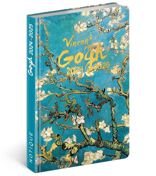 NOTIQUE 18měsíční diář Petito – Vincent van Gogh 2024/2025, 11 x 17 cm