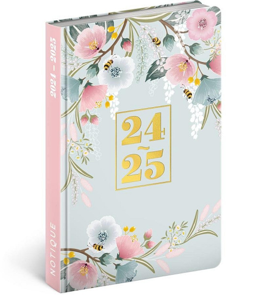 NOTIQUE 18měsíční diář Petito – Jaro 2024/2025, 11 x 17 cm