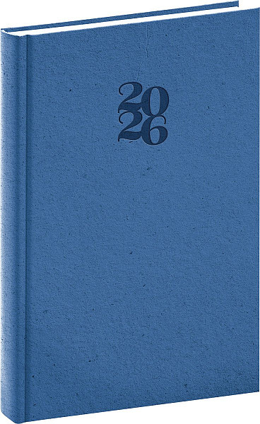 Diář 2026: Essenza - švestka, denní, 15 x 21 cm