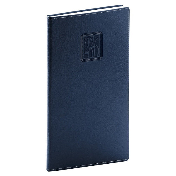 Diář 2026: Panama - tmavěmodrý, kapesní, 9 x 15,5 cm