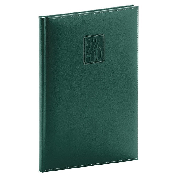 Diář 2026: Panama - zelený, týdenní, 15 x 21 cm