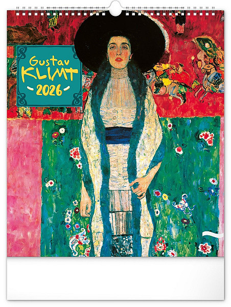 Kalendář 2026 nástěnný: Gustav Klimt, 30 x 34 cm