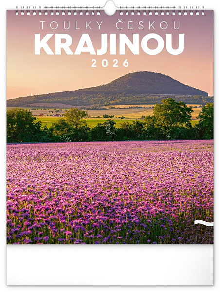 Kalendář 2026 nástěnný: Toulky českou krajinou, 30 x 34 cm