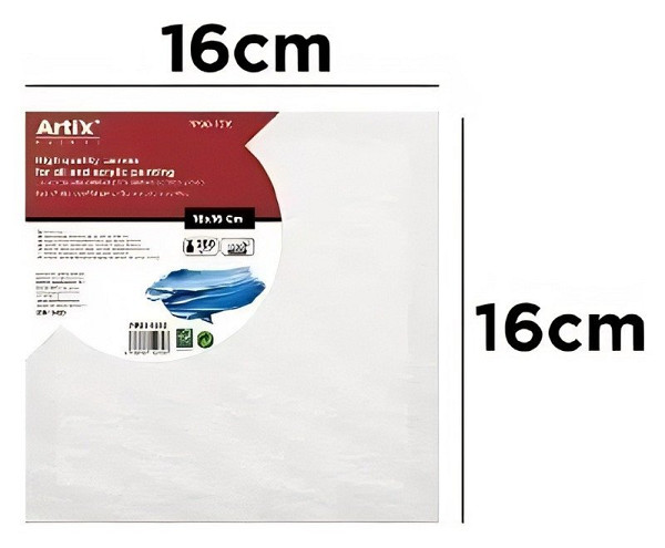 Plátno v rámu 16x16cm