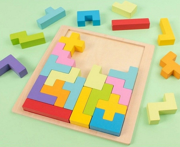 Playbox Puzzle Pentomino, dřevěné