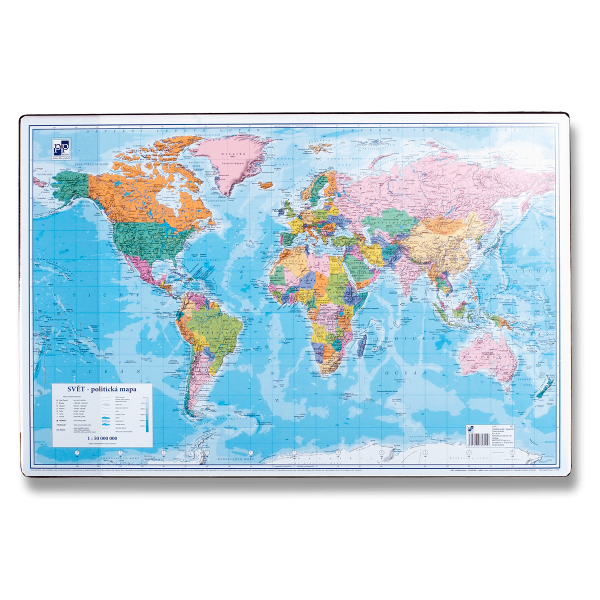 Podložka na stůl 60x40cm Svět