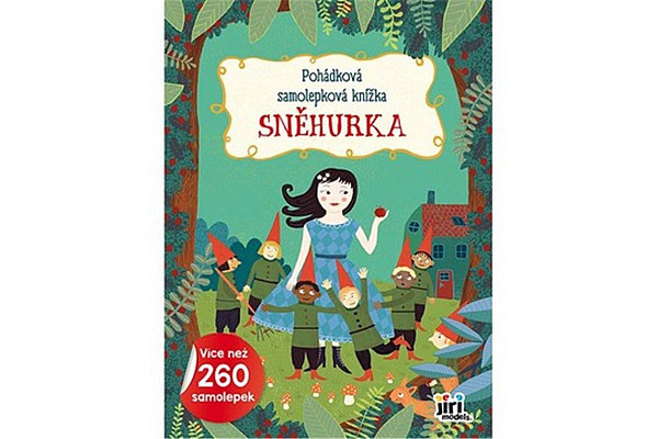 Pohádková samolepková knížka Sněhurka