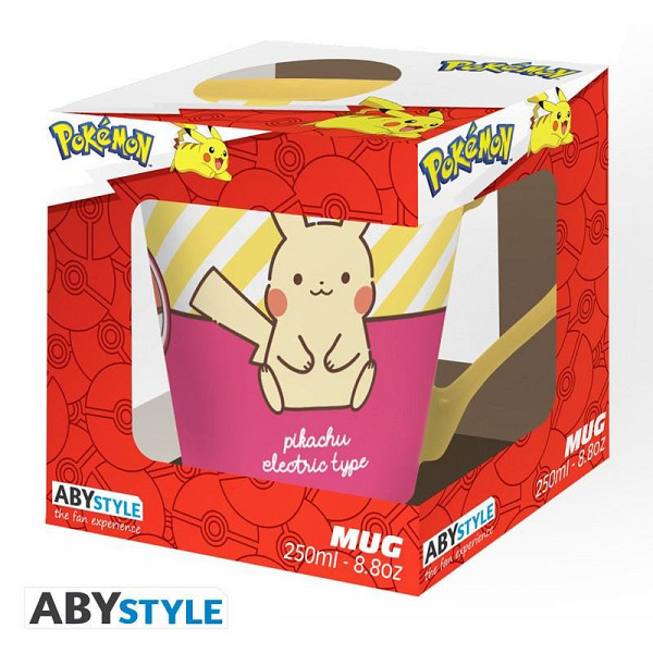 Pokémon Hrnek Pikachu - Electric 250 ml