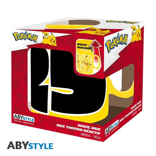 Pokémon Měnící hrnek - Pikachu 460 ml