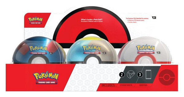 Pokémon TCG: Poké Ball Tin 2024 (Reprint)