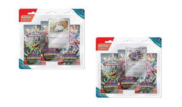 Pokémon TCG: Scarlet & Violet 06 Twilight Masquerade - 3 Blister Booster