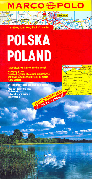 Polsko/mapa 1:800T MD