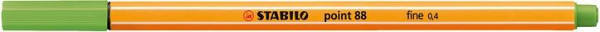 Popisovač STABILO point liner 88 zelený jablkově