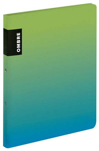 Pořadač PP A4 2kr. OMBRE zelená