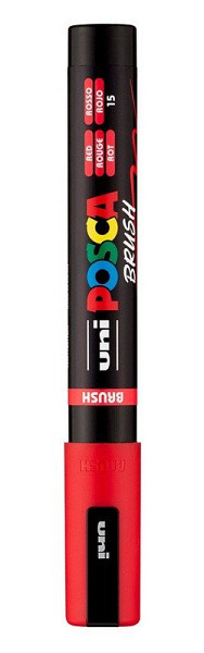 Posca popisovač PC-5BR - červený 1 - 4 mm