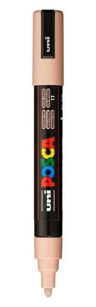 Posca popisovač PC-5M, 1,8 - 2,5 mm, pudrově růžová (17)