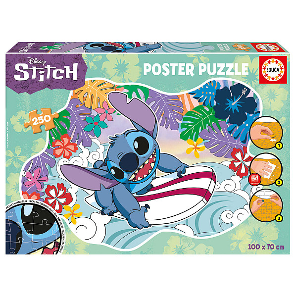 Poster puzzle Stitch/250 dílků
