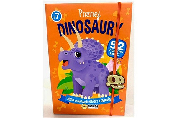 Poznej Dinosaury - 52 výukových karet