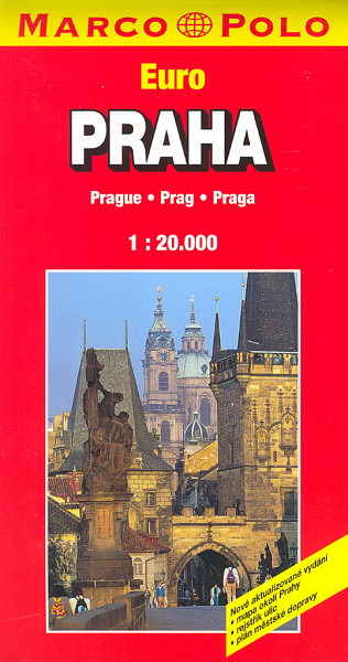 Praha - automapa (městký plán) 1:200 000