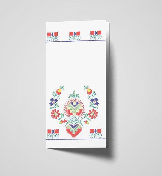 Přání na peníze lemované ornamentem