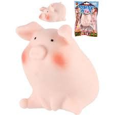 Prasátko antistresové mačkací silikon